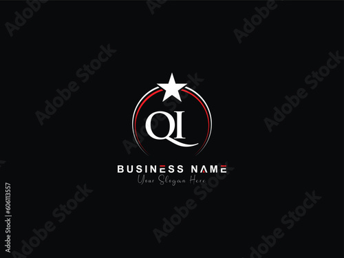 QI, q&i qi Luxury Letter Logo and Star Design For Your Business