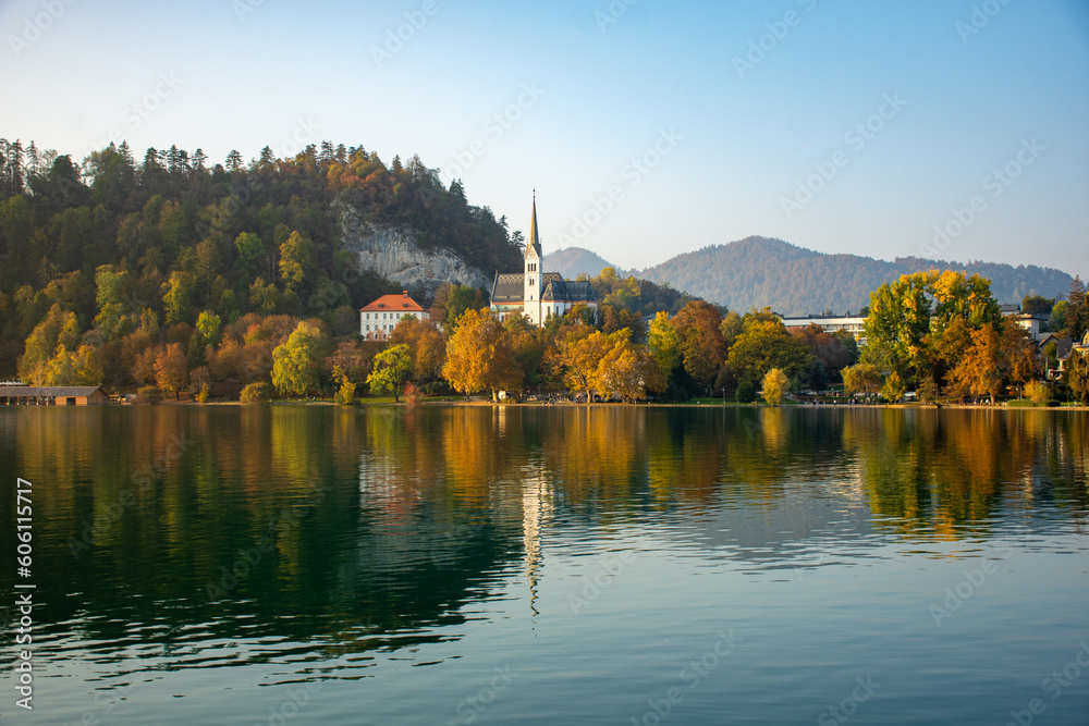Obraz premium AFTERNOON IN BLED