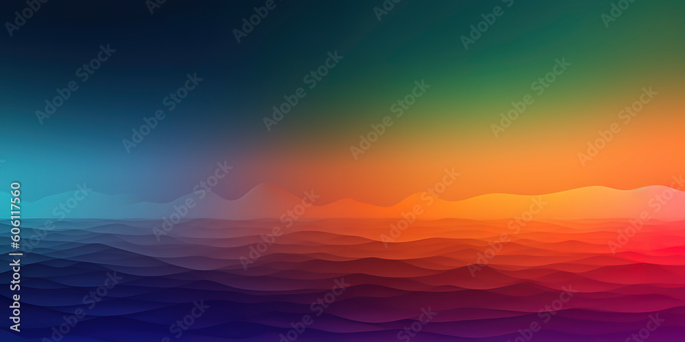 ultra smooth colours based on beach holidays gradient, smooth blurry gradient. Generated AI