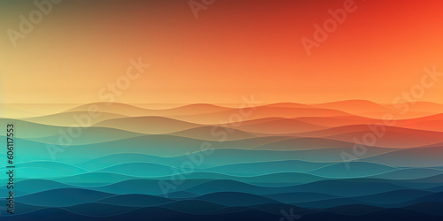 ultra smooth colours based on beach holidays gradient, smooth blurry gradient. Generated AI © Fernando