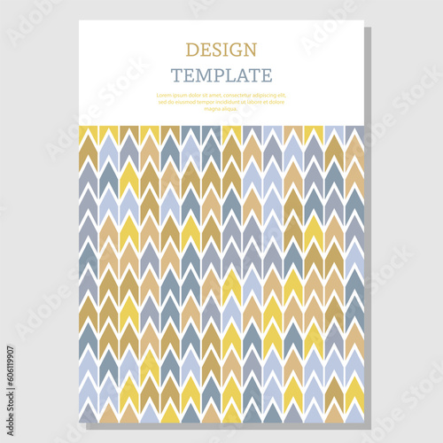 A color kaleidoscope. the layout of the composition for the creative idea of the design of title pages, covers, books, brochures, leaflets, posters, booklets. Layout of the interior