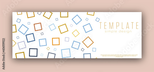 Geometric composition. Template for the design of title pages, covers, books, brochures, leaflets, posters, booklets. Layout of the interior and decoration ideas