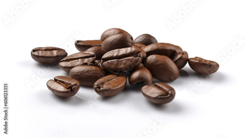 Coffee bean isolated on white