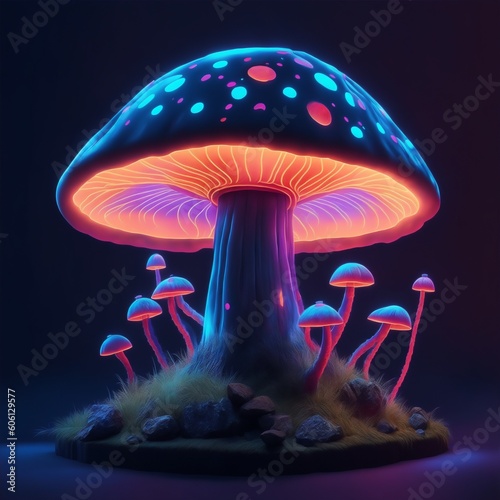 Mushroom Drawing