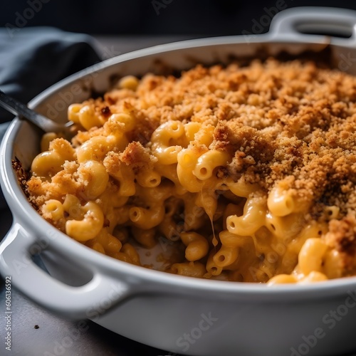 A Delicious Plate of Mac and Cheese photo