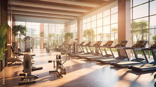 Modern Fitness Equipment