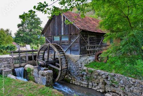 An old traditional water mill