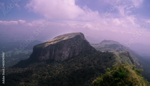 Yahangala,bed rock is the mountain with unique shape of a bed situated at the eastern edge of Knuckles. Legends say that mighty king Ravana sleeps here till he awakens.