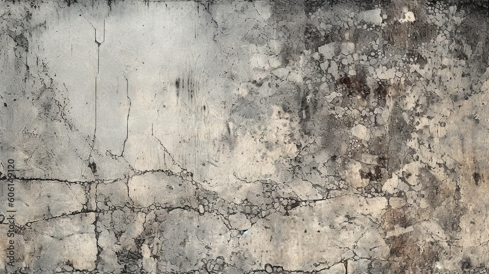 old and grunge wall texture - generative AI, AI generated old and grunge wall texture - generative AI, AI generated