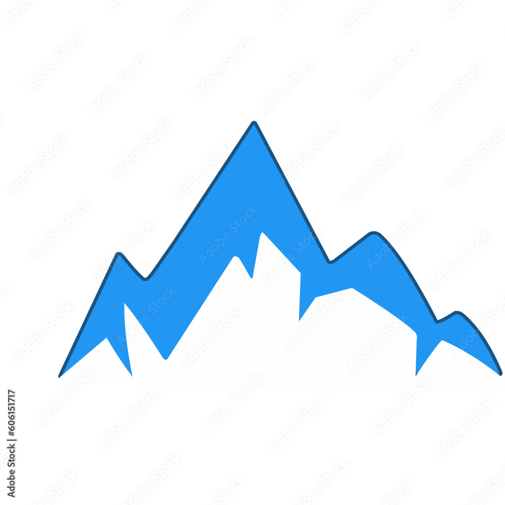 mountain vector silhouette mountain vector silhouette