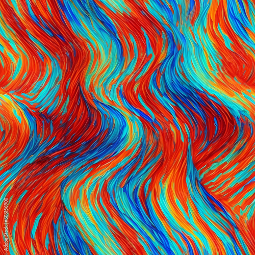 Colorful Abstract Tile