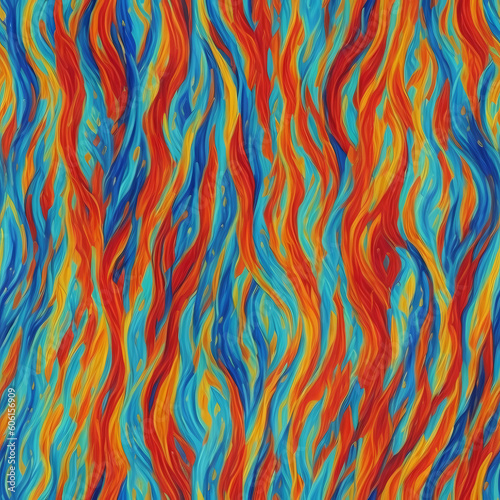 Colorful Abstract Tile