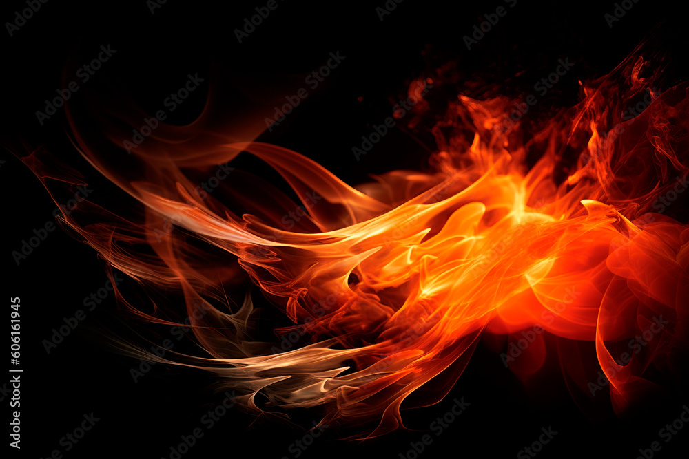 Fototapeta premium abstract fire