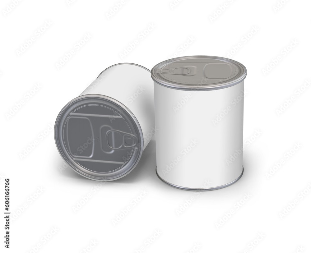 Food Tube Can Pull Tab Lid Packaging With Silicone Top Cover 3D Rendering Food Tube Can Pull Tab Lid Packaging With Silicone Top Cover 3D Rendering
