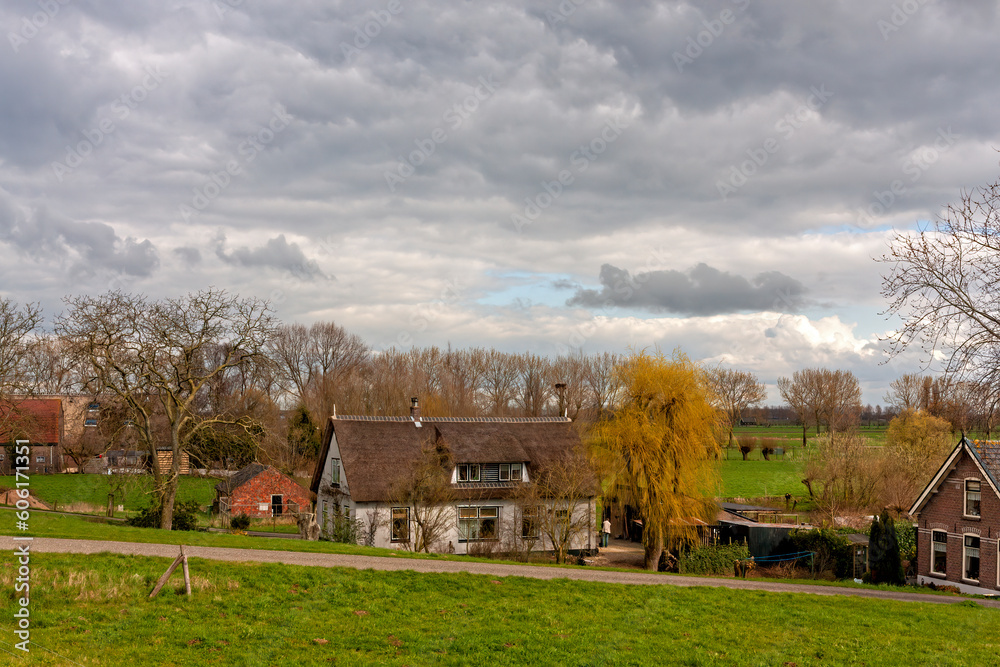 Country view in the south of the Netherlands Country view in the south of the Netherlands