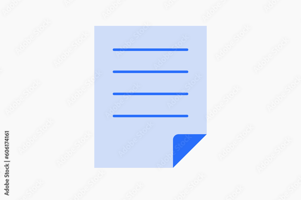 Vector data illustration in flat design style, geometric icon. Vector data illustration in flat design style, geometric icon.