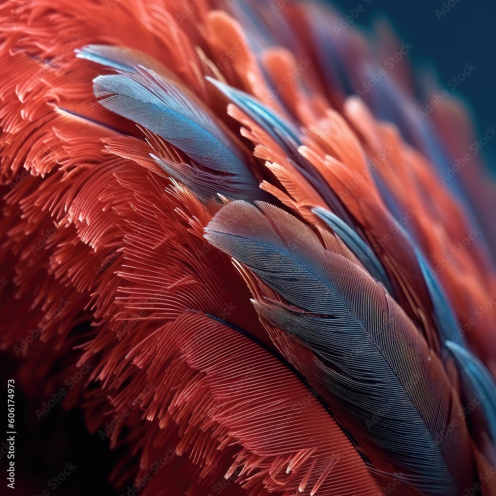Fototapeta premium red and yellow macaw