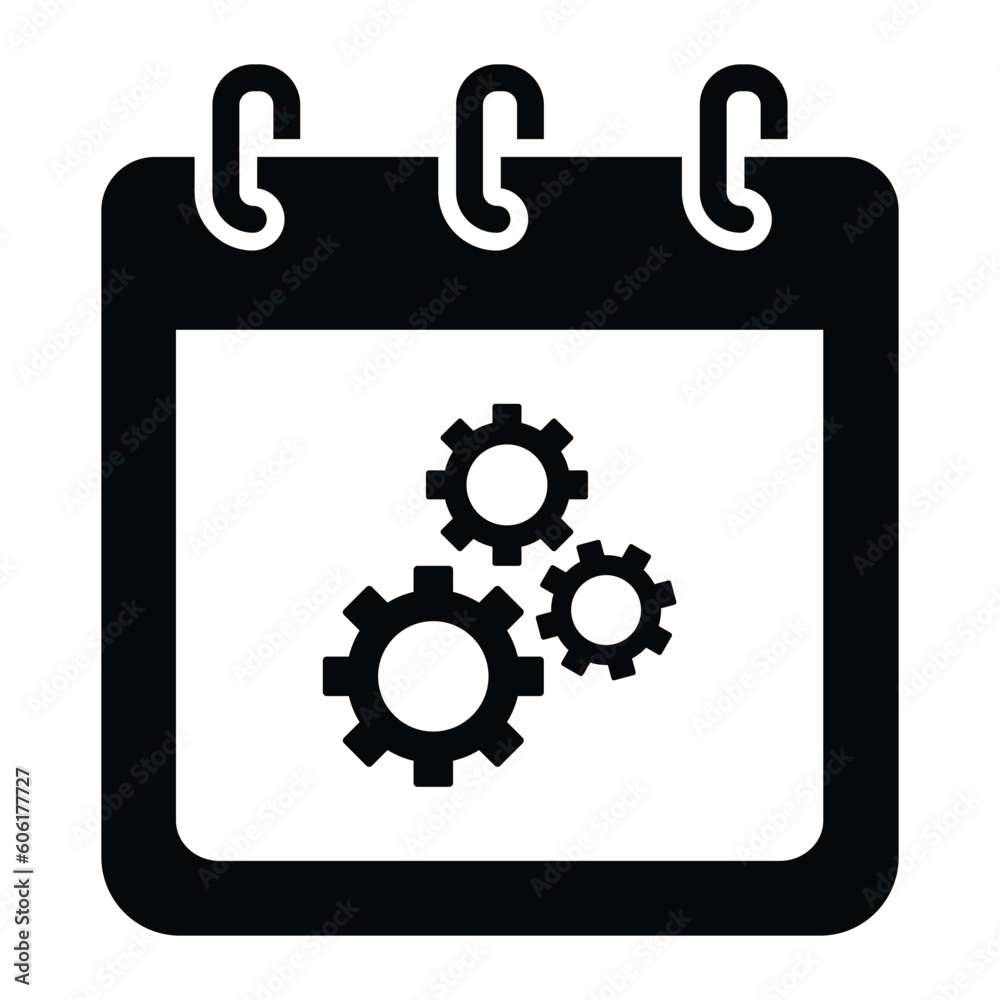 Calendar Management Icon Calendar Management Icon