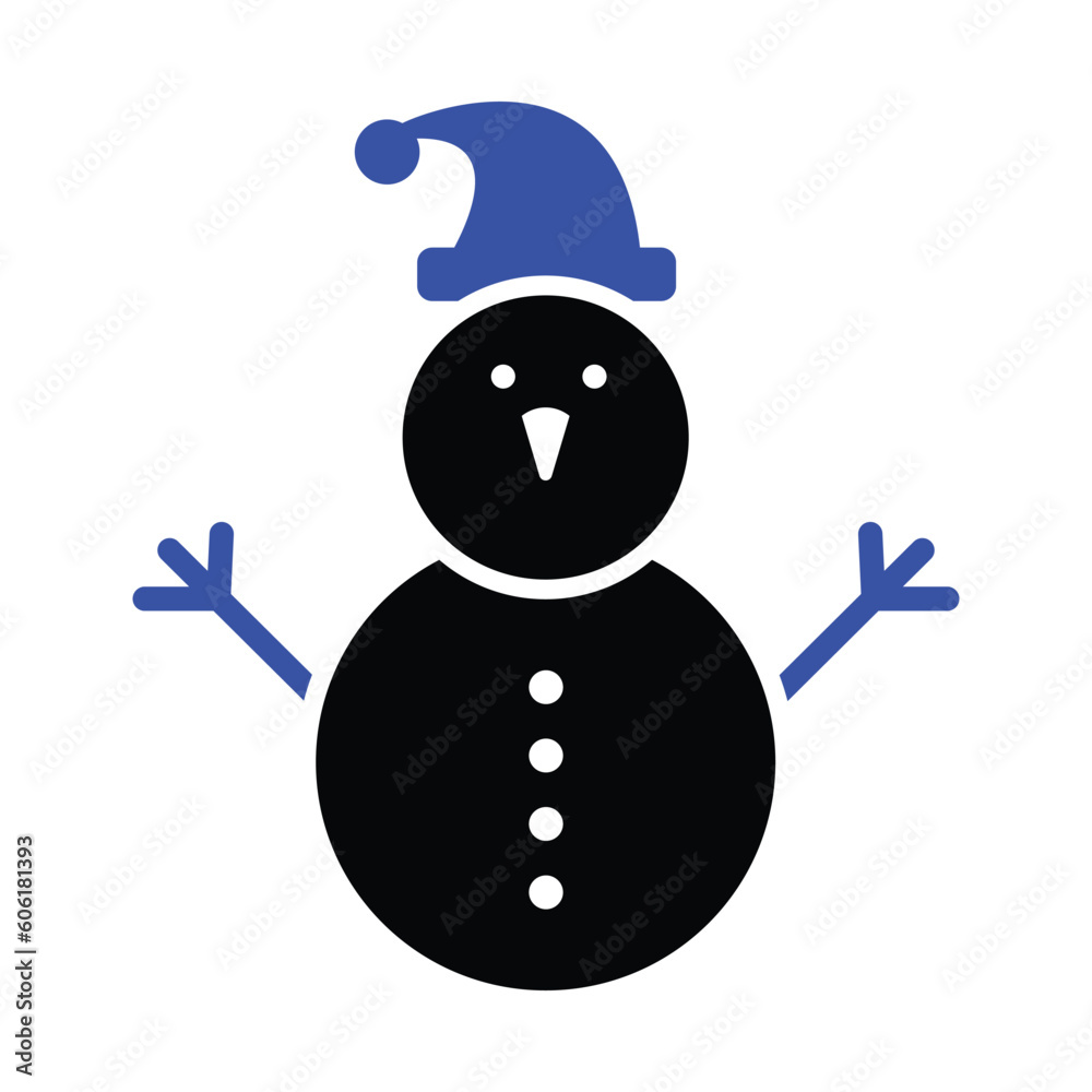 Snow Man Icon Snow Man Icon