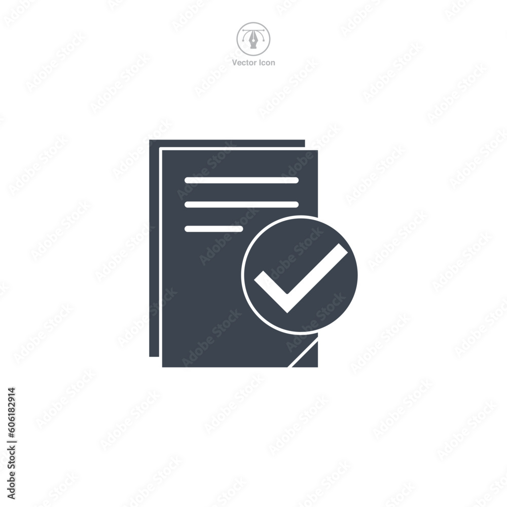Document icon symbol template for graphic and web design collection logo vector illustration Document icon symbol template for graphic and web design collection logo vector illustration