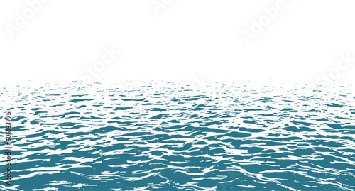 One color background with ocean ripples © Northern Owl