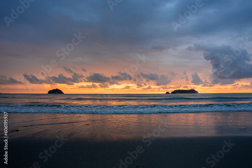 Sunset, Pacific Ocean, Costa Rica