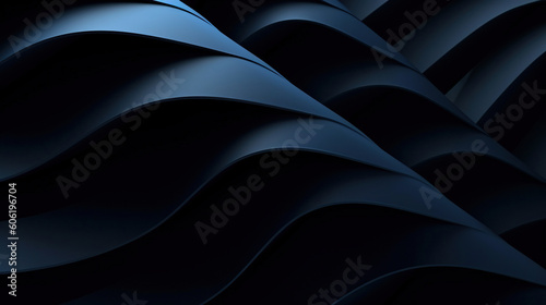 Abstract blue 3D background © Absent Satu
