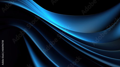 Abstract blue 3D background