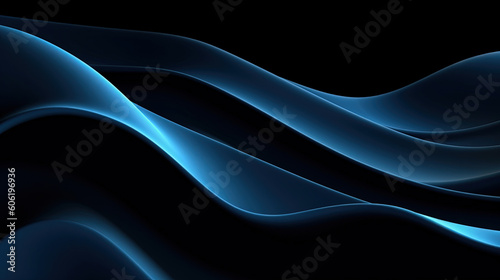 Abstract blue 3D background