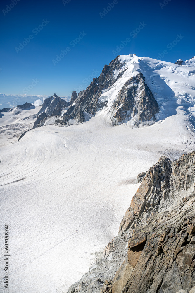 Obraz premium Aiguille du Midi à Chamonix