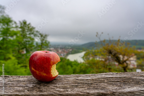 In den sauren Apfel gebissen