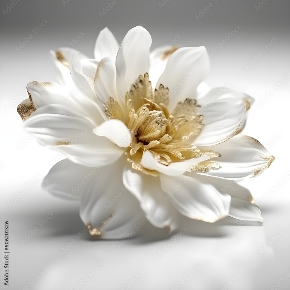 white flower on white background white flower on white background