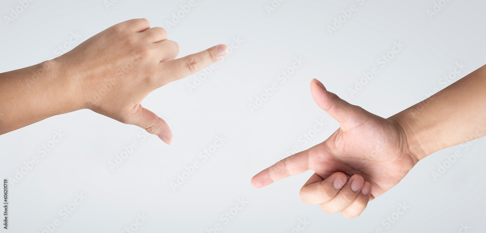 person making a frame with hands focusing something - Concept of focusing goals, change and opportunities person making a frame with hands focusing something - Concept of focusing goals, change and opportunities