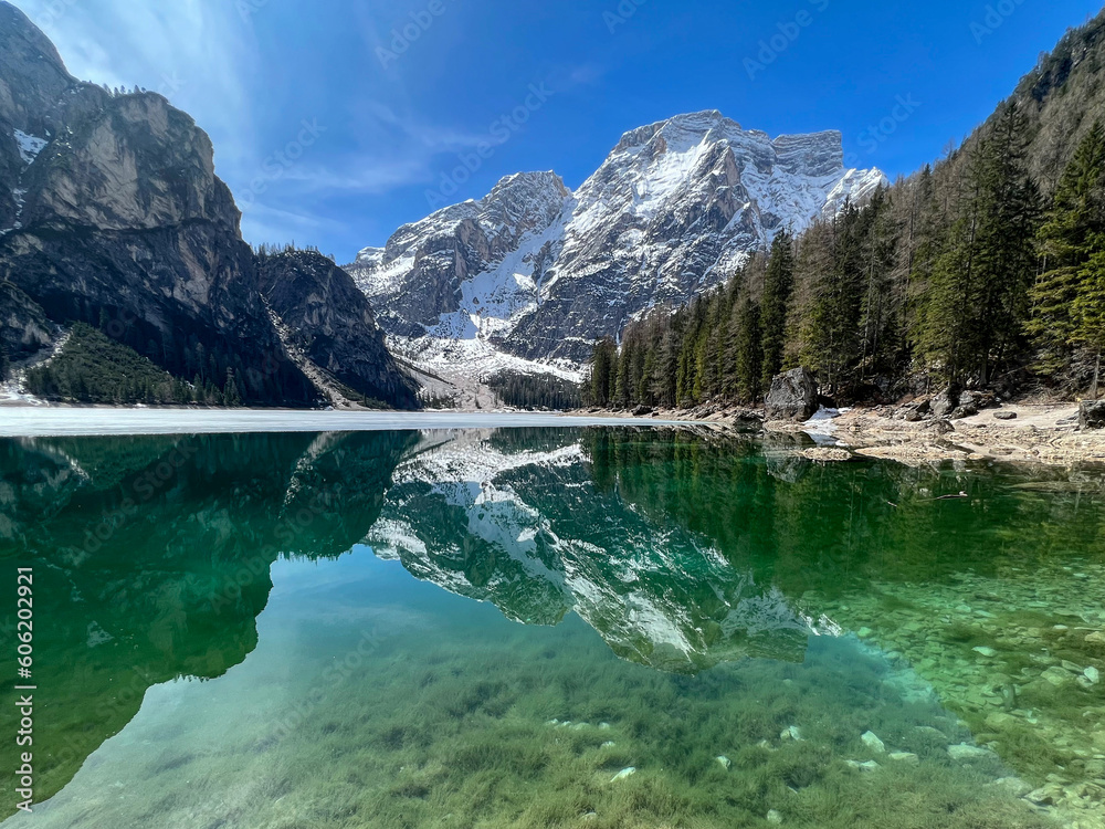 Lake di Braies / Pragser Wildsee is one of the most beautiful lakes in Italy