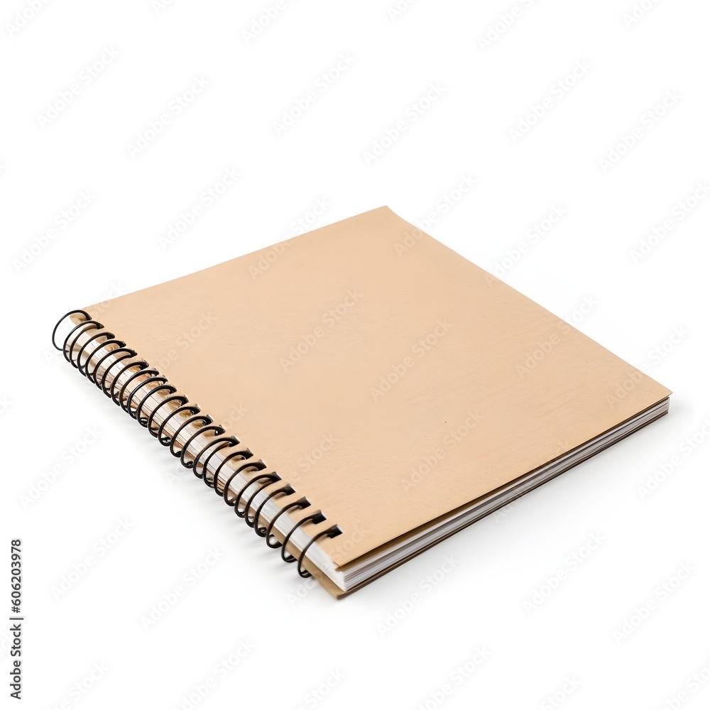 natural notebook isolated on white natural notebook isolated on white