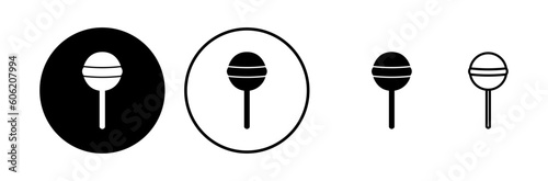Candy icon vector. candy vector icon