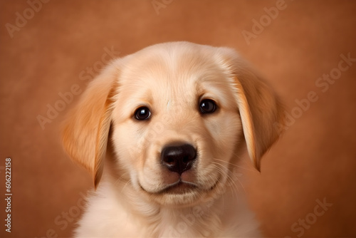 Cute Labrador puppy portrait studio shot © sam
