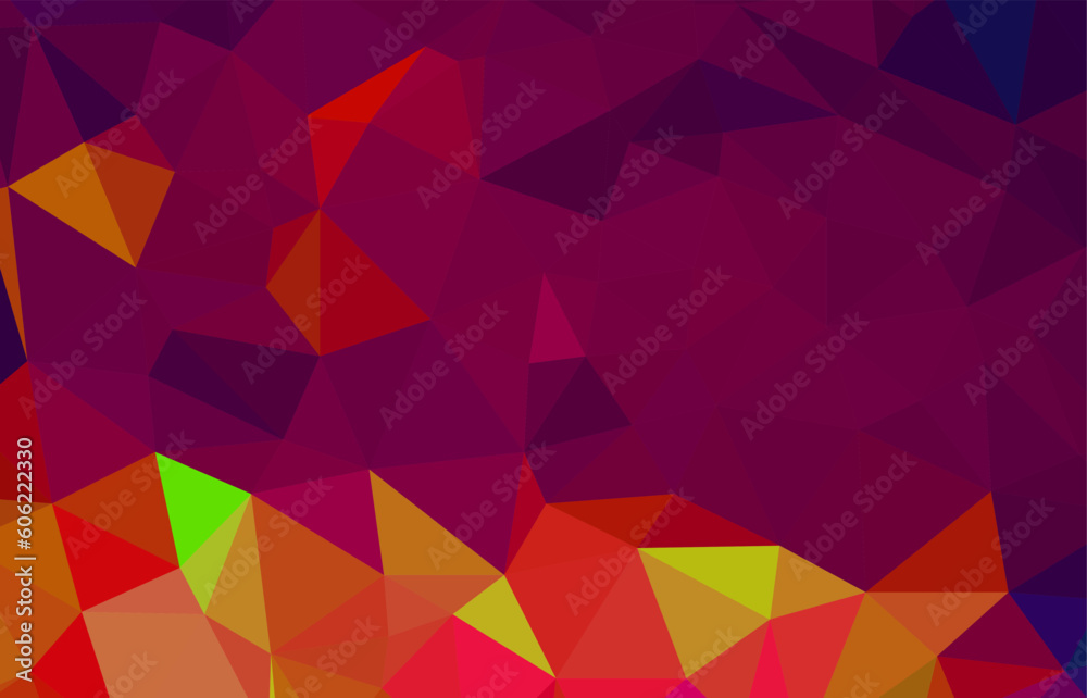 Obraz premium Polygon background. Abstract polygonal illustration. Triangular design for your business.