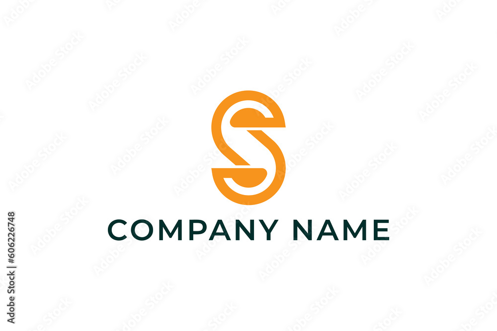 minimalisit letter s, letter s logo design, unique letter s, marketing logo, agency logo design