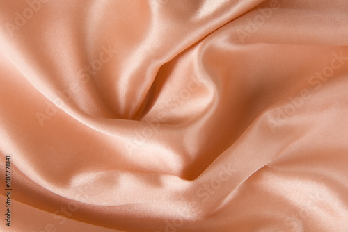 brow or rose glod silk fabric texture for background