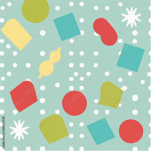 cute simple fondant fancy pattern, cartoon, minimal, decorate blankets, carpets, for kids, theme print design
