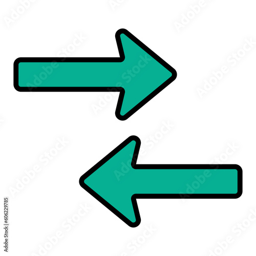 Opposite Arrows Icon