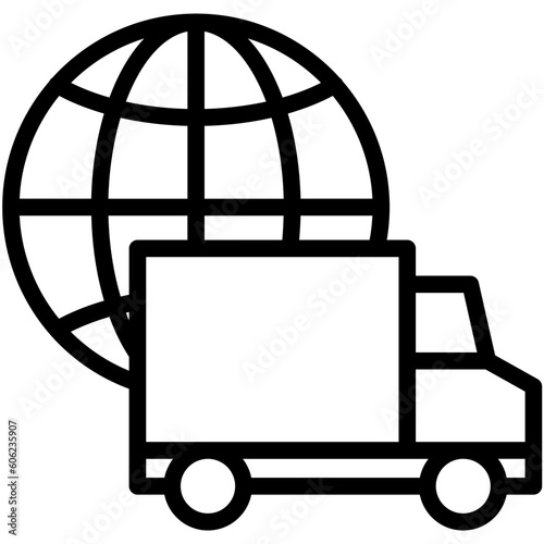 E-commerce Icon Set wit Outline style vector