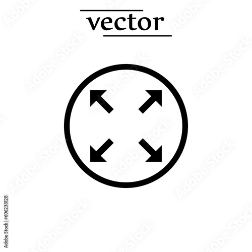 large capacity icon, expand icon flat illustration on white background..eps
Actions: