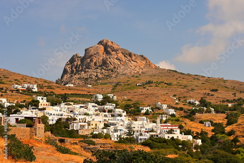 tinos island village, greece