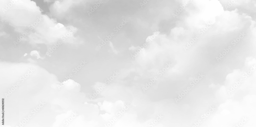 Background of real heavy clouds. White cloudy sky for background. Vector concept Background of real heavy clouds. White cloudy sky for background. Vector concept