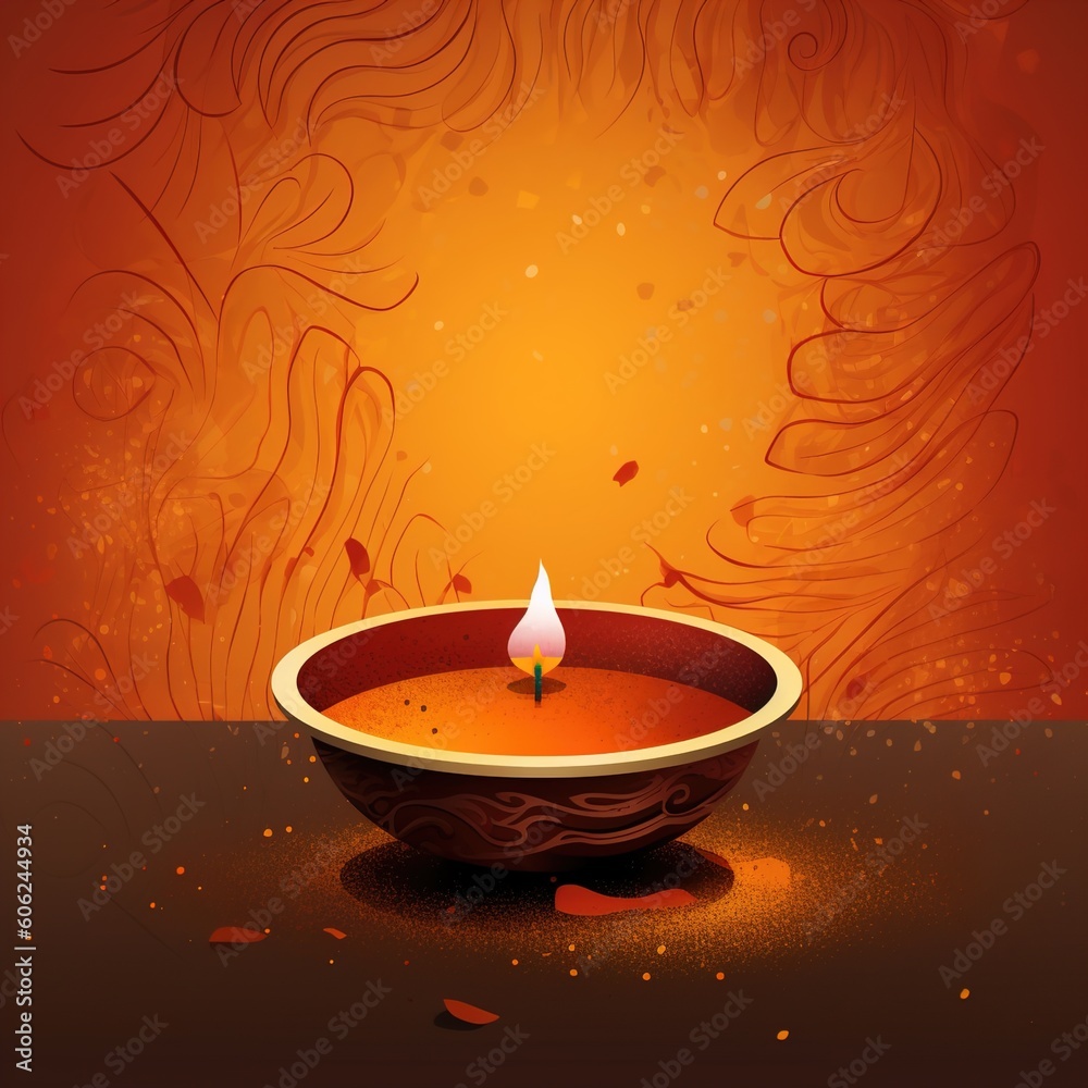 illustration of diya on Diwali celebration.india diwali celebration illustration of diya on Diwali celebration.india diwali celebration