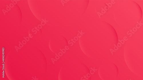 Modern Abstract Background with Motion Round Circle Wave and Red Gradient Color
