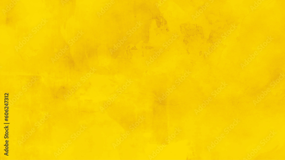 Abstract yellow watercolor background texture. Shiny yellow gold foil texture background