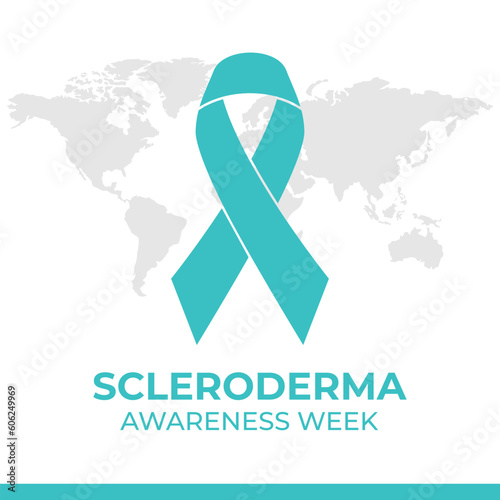 scleroderma awareness week vecrtor illustrations